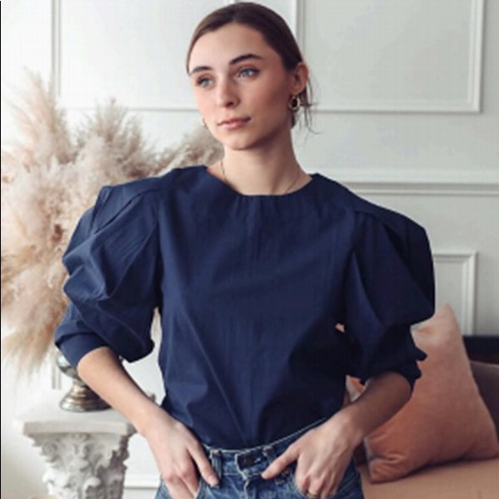 Mille Lila Top in Midnight